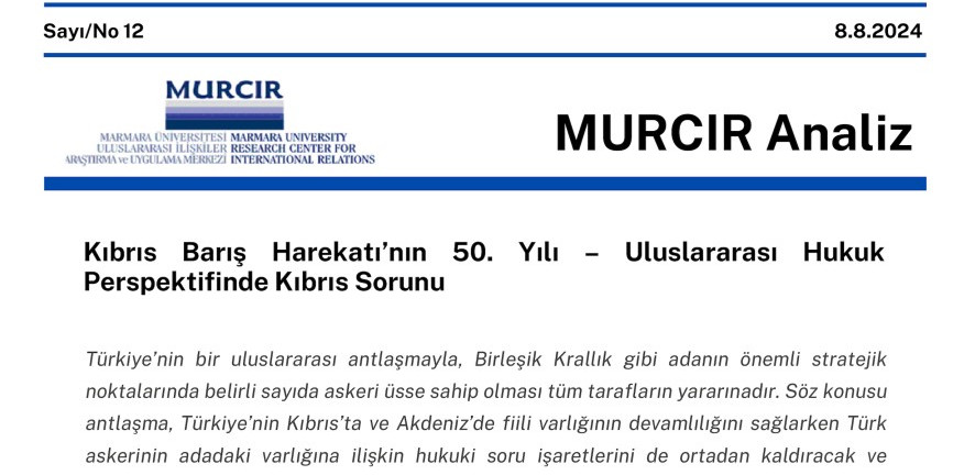 Kıbrıs Barış Harekatı'nın 50. Yılı