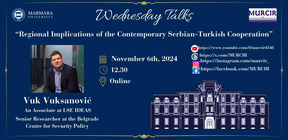 Regional Implications of the Contemporary Serbian-Turkish Cooperation