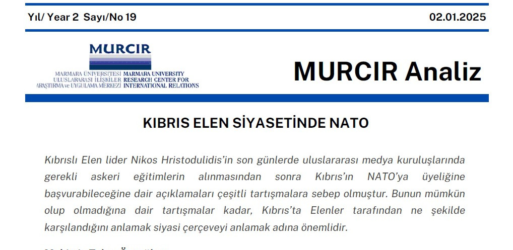 Kıbrıs Elen Siyasetinde NATO