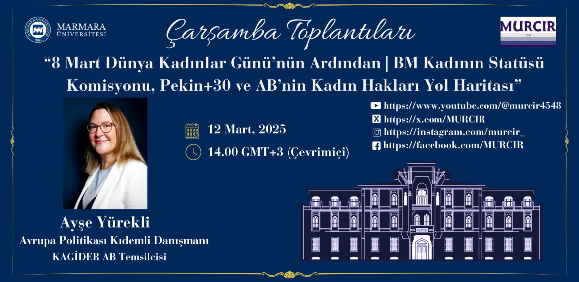 8 Mart Dünya Kadınlar Günü’nün ardından | BM Kadının Statüsü Komisyonu, Pekin+30 ve AB’nin Kadın Hakları Yol Haritası