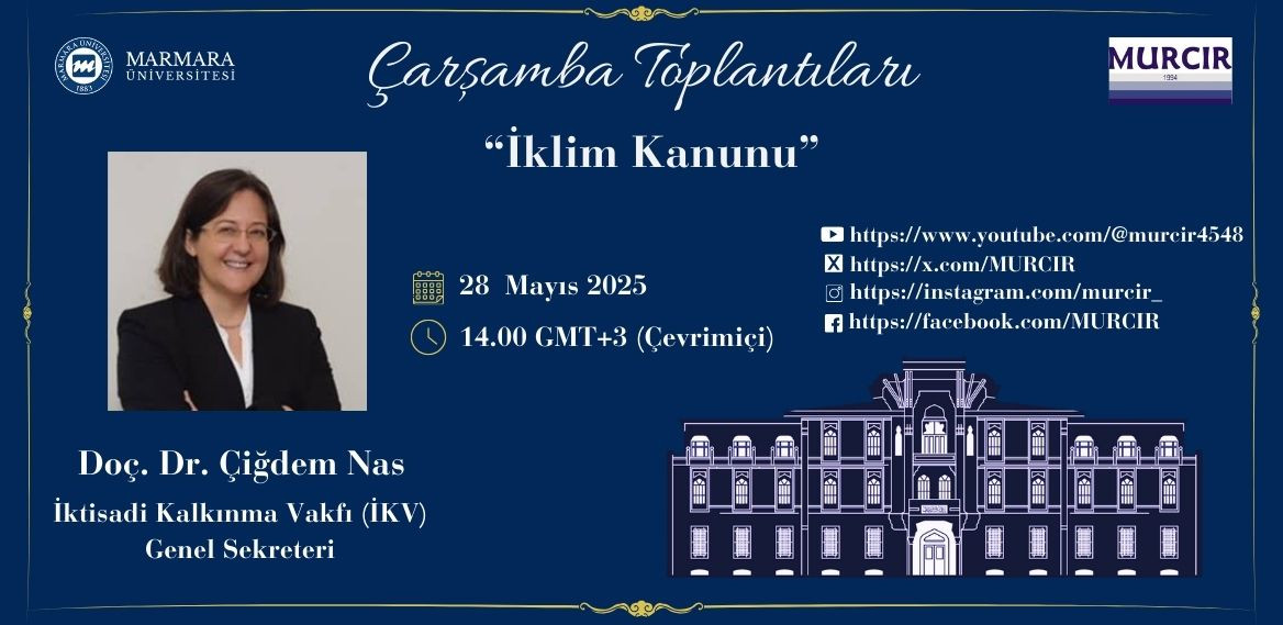 Doç. Dr. Çiğdem Nas, "İklim Kanunu"